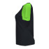 T-shirt Football Joma Femme by Academy IV Short Sleeve Noir Fluor Vert