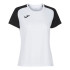 T-shirt Football Joma Femme from Academy IV Short Sleeve White Black