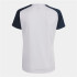 T-shirt Football Joma Femme by Academy IV Manches courtes Marine Blanc