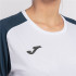 T-shirt Football Joma Femme by Academy IV Manches courtes Marine Blanc