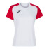 T-shirt Football Joma Femme from Academy IV Short Sleeve White Red