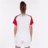 T-shirt Football Joma Femme from Academy IV Short Sleeve White Red