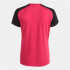 T-shirt Football Joma Femme by Academy IV Manches courtes Fuchsia Noir