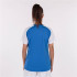 T-shirt Football Joma Femme by Academy IV Short Sleeve Royal White