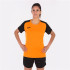 T-shirt Football Joma Femme from Academy IV Short Sleeve Orange Black