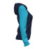 Veste Joma Femme Academy IV Hooded Fluor Turquoise Navy