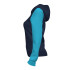 Veste Joma Femme Academy IV Hooded Fluor Turquoise Navy