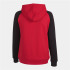 Veste Joma Femme Academy IV Hooded Rouge Noir