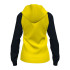 Veste Joma Academy IV Femme à capuche Jaune Noir