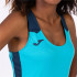 T-shirt Running Joma Femme par Record II Braces Turquoise Fluorine Marine