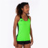 T-shirt Running Joma Femme record II Braces Vert fluo Noir