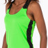 T-shirt Running Joma Femme record II Braces Vert fluo Noir