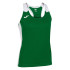 T-shirt Running Joma Femme by Record II Bretelles Vert Blanc