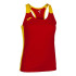 T-shirt Running Joma Femme record II Braces Rouge Jaune
