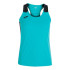 T-shirt Running Joma Femme record II Braces Turquoise Black Turquoise