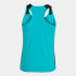 T-shirt Running Joma Femme record II Braces Turquoise Black Turquoise