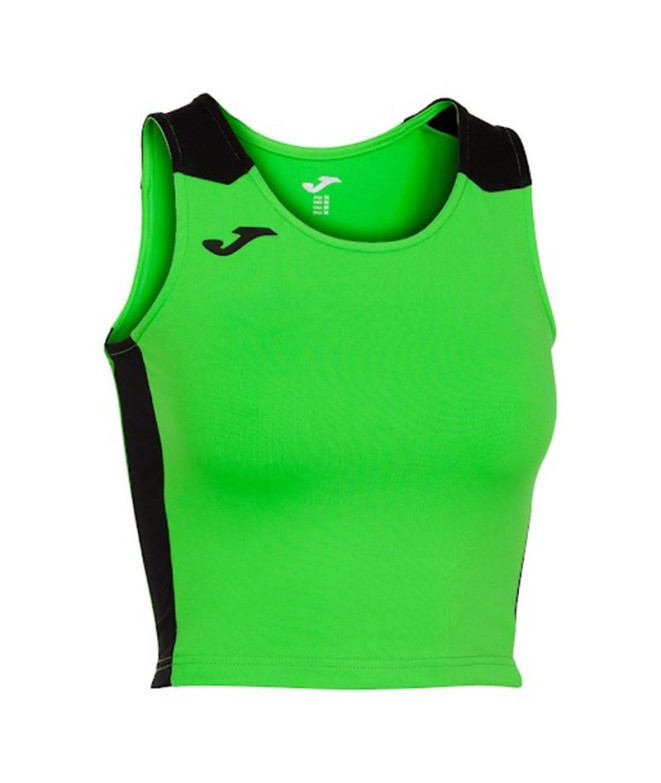 Haut Running Joma Femme de Record II Vert Fluor...