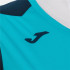 T-shirt Running Joma Femme by Record II Short Sleeve Turquoise Fluorine Marine