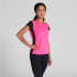 T-shirt Running Joma Femme by Record II Short Sleeve Fluor Pink Black