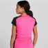 T-shirt Running Joma Femme by Record II Short Sleeve Fluor Pink Black
