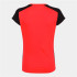 T-shirt Running Joma Femme by Record II Short Sleeve Coral Fluorine Black