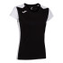 T-shirt Running Joma Femme de Record II Short Sleeve Black White