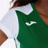 T-shirt Running Joma Femme by Record II Short Sleeve Green White