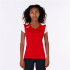 T-shirt Running Joma Femme de Record II Short Sleeve Red White