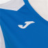 T-shirt Running Joma Femme by Record II Short Sleeve Royal White