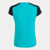 T-shirt Running Joma Femme by Record II Short Sleeve Turquoise Black
