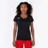 T-shirt Running Joma FemmeFille de Record II Short Sleeve / Black