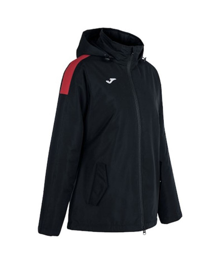 Joma Femme Anorak Trivor Noir Rouge