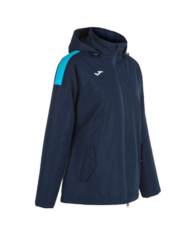 Joma Femme Anorak Trivor Navy Turquoise...