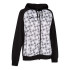 Veste Joma FemmeFille Supernova III Hooded / Noir Blanc