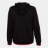 Veste Joma FemmeFille Supernova III Hooded / Noir Rouge