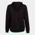 Veste Joma FemmeFille Supernova III Hooded / Noir Fluor Green