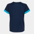 T-shirt Joma FemmeFille Supernova III Short Sleeve / Navy Turquoise Fluorescent Turquoise