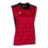 T-shirt Joma Femme Supernova IIII sans manches Noir Rouge
