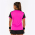 T-shirt Joma Femme Montreal Short Sleeve Fluor Pink Black