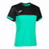 T-shirt Tennis Pádel Joma Femme Manches courtes / Montreal Green Black
