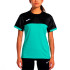 T-shirt Tennis Pádel Joma Femme Manches courtes / Montreal Green Black
