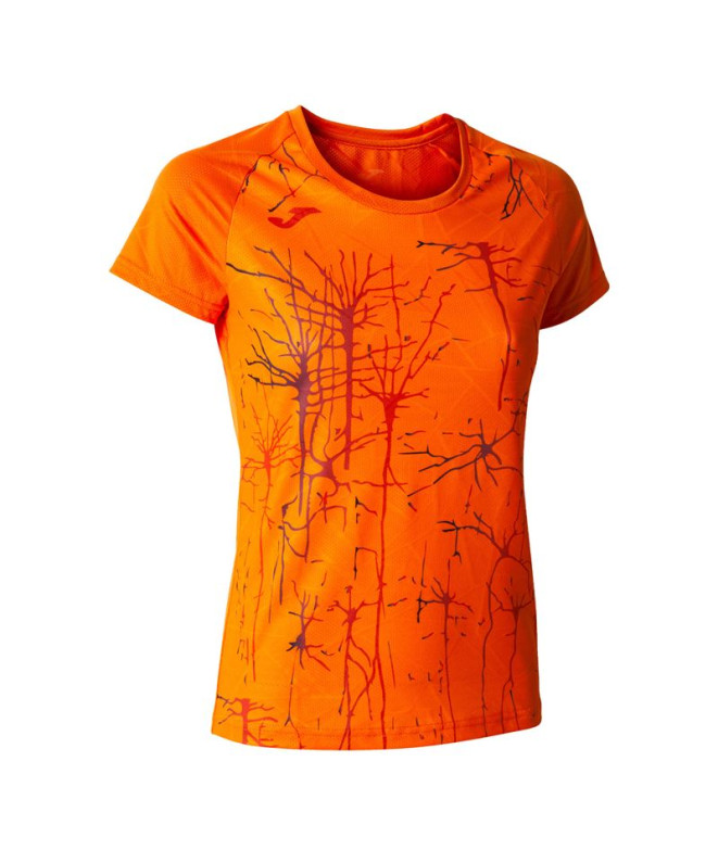 T-shirt Joma Femme Manches courtes Elite IX Orange