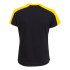 T-shirt Joma Femme Championnat Eco à manches courtes Noir Jaune