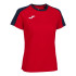T-shirt Joma Femme Championnat Eco à manches courtes Marine Rouge