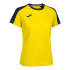 T-shirt Joma Femme Championnat Eco à manches courtes Jaune marine