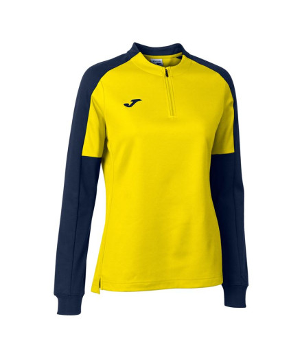Sweat Joma Femme Championnat Eco Yellow Marine