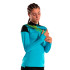 Sweat Football Joma par Elite X Turquoise Fluorine Noir Fille