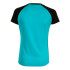 T-shirt Running Joma by Elite X Short Sleeve Turquoise Fluorine Black Fille