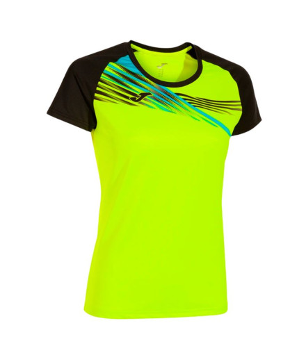 T-shirt Running Joma de Short Sleeve Elite X Yellow Fluor...