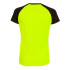 T-shirt Running Joma de Short Sleeve Elite X Yellow Fluor Black Fille